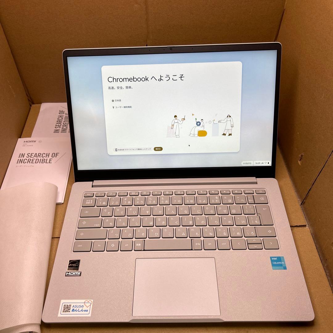 Chromebook CX1405CKA グレー