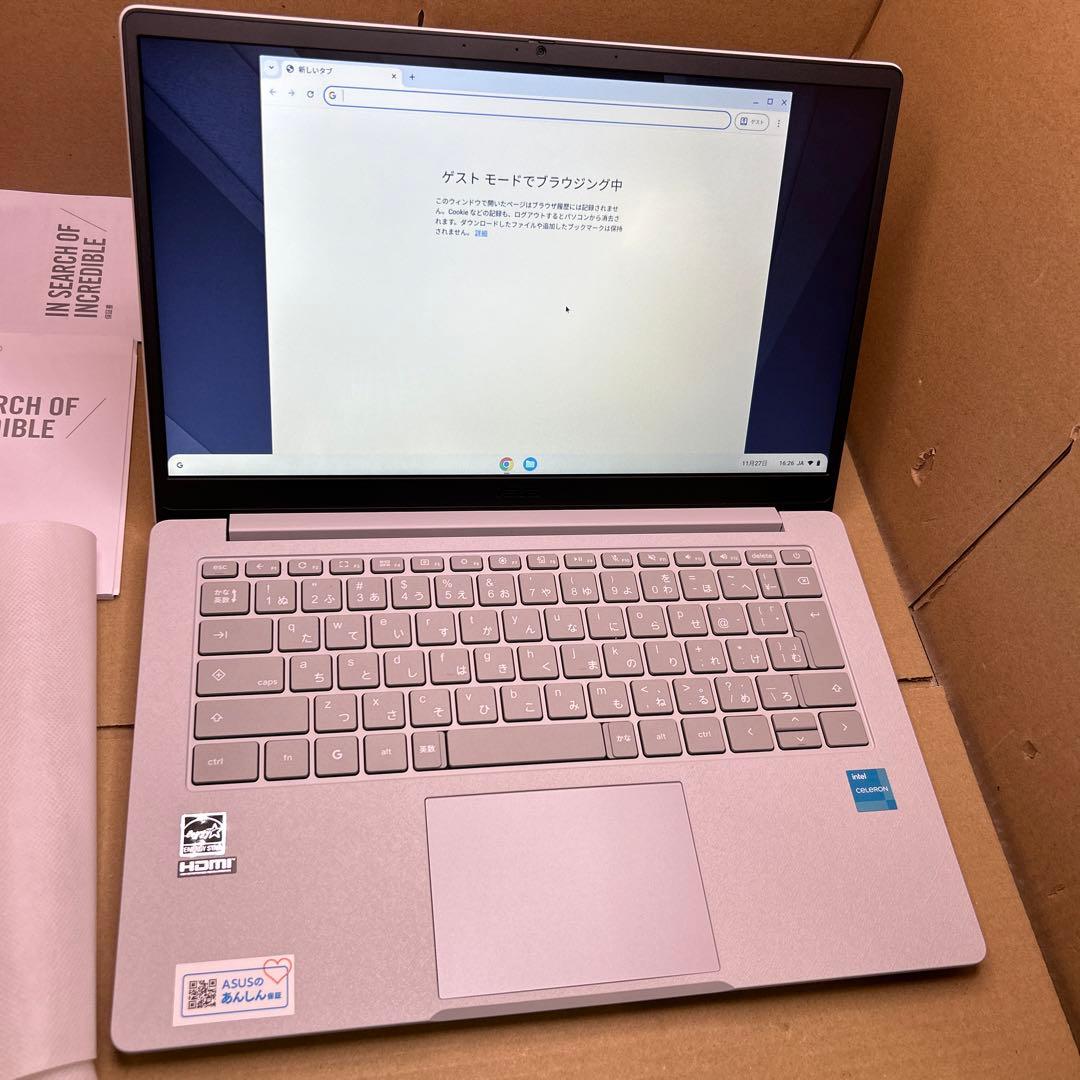 Chromebook CX1405CKA グレー