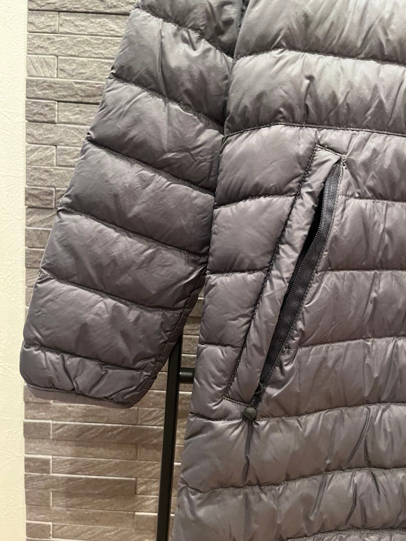 ✨セール✨DANTON ダントン グレー インナーダウンコート　ロング　34