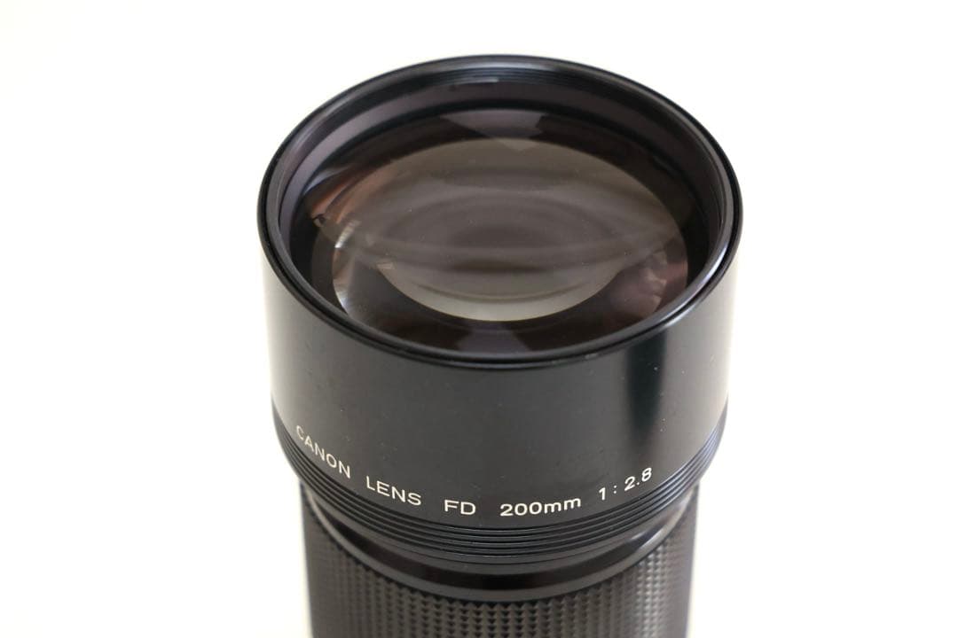 【完動•美品】 Canon New FD 200mm f2.8