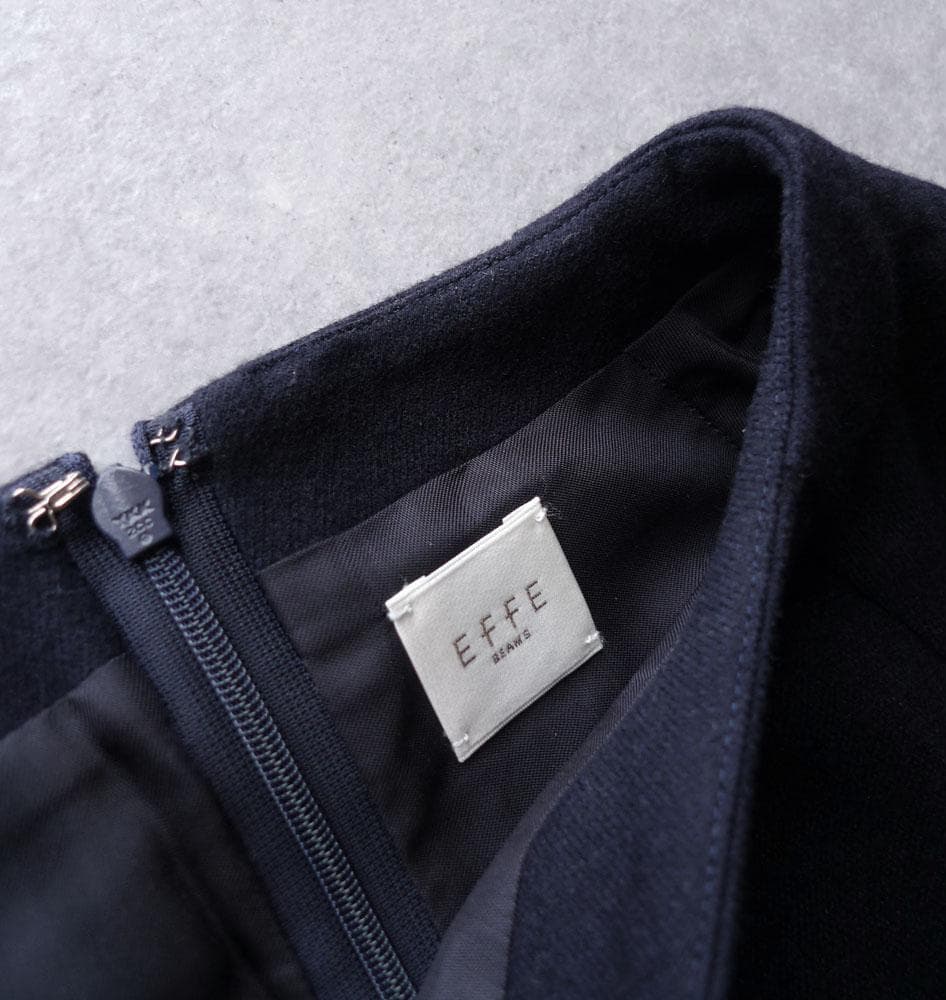 美品 EFFE BEAMS 4,3万 カシミア混ワンピース　エッフェ ビームス