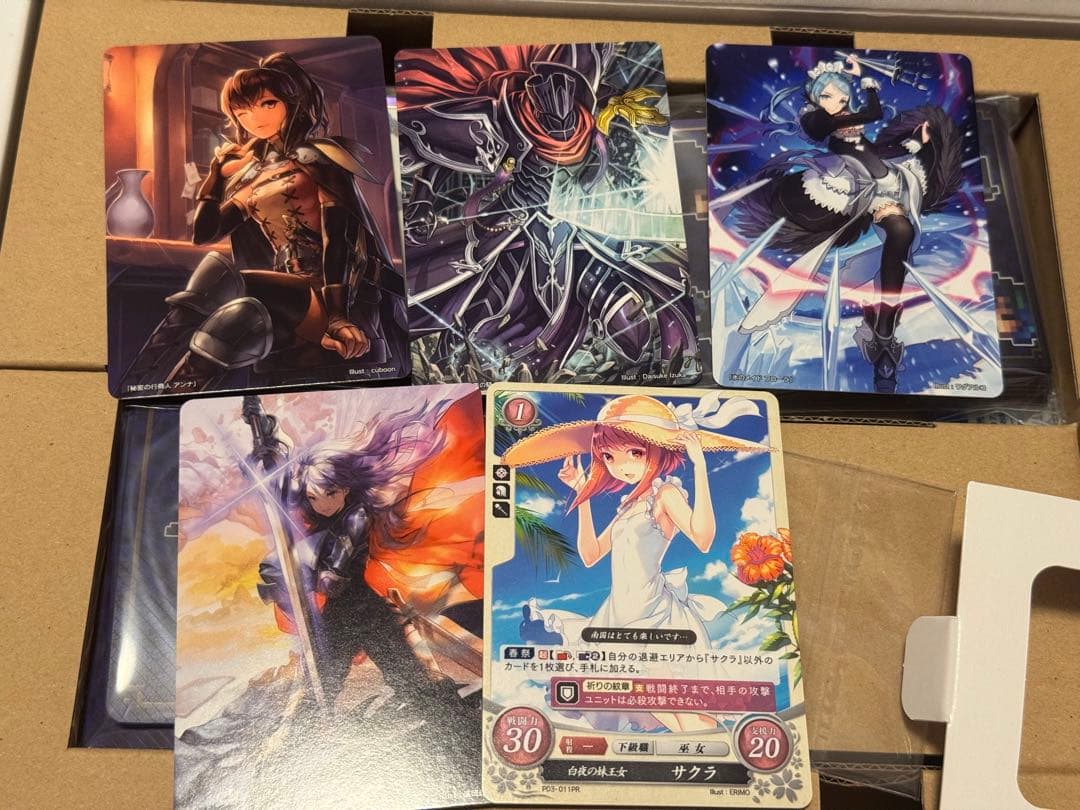 ファイアーエムブレムサイファ　プレイヤーズボックスドット