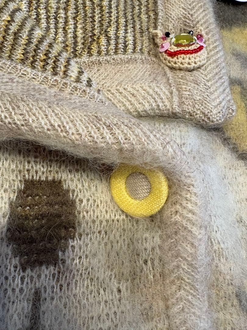 オレボレブラ・アルベロベロ♪ボタンが可愛いカーディガン