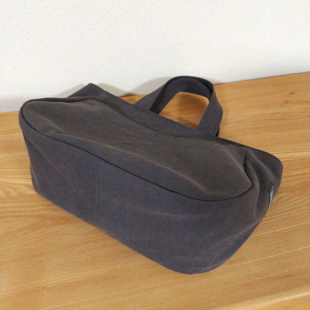 ハンドメイド、トートバック、帆布 ラウンド&ティアドロップ