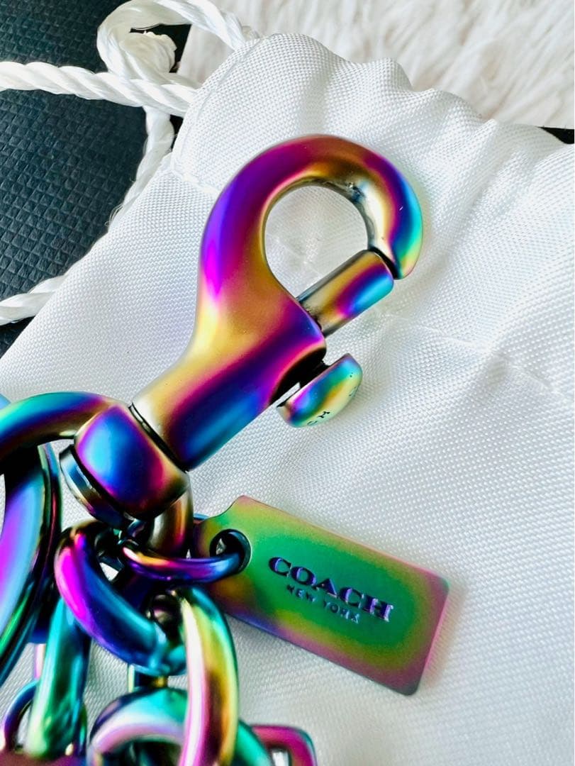 ✨極美品✨COACH　コーチ　キーホルダー　チャーム　恐竜　レキシー　ダイナソー