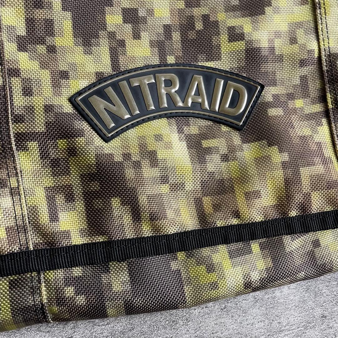 NITRAID リアルウィード モザイク メッセンジャーバッグ realweed