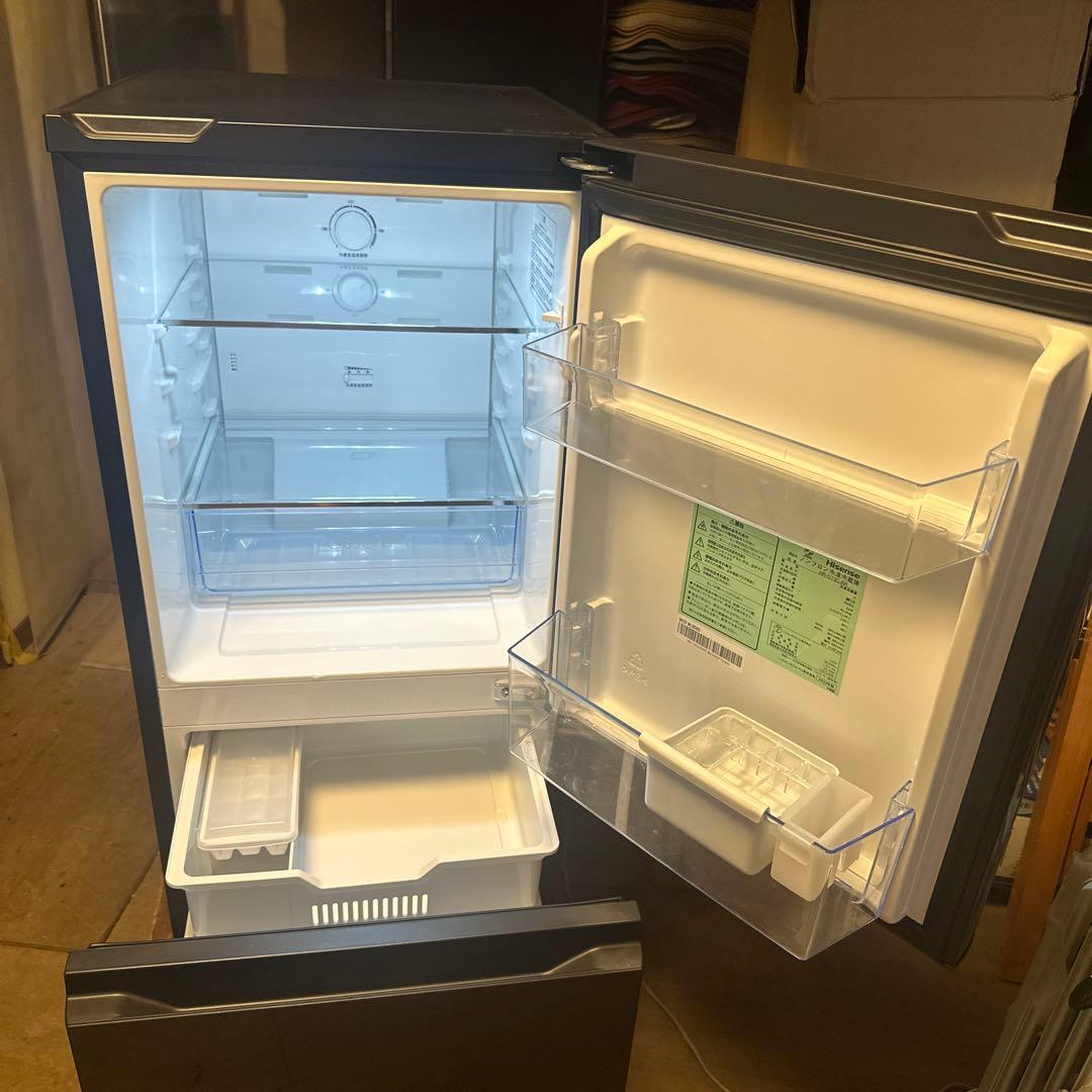 Hisense ブラウン 2ドア冷蔵庫