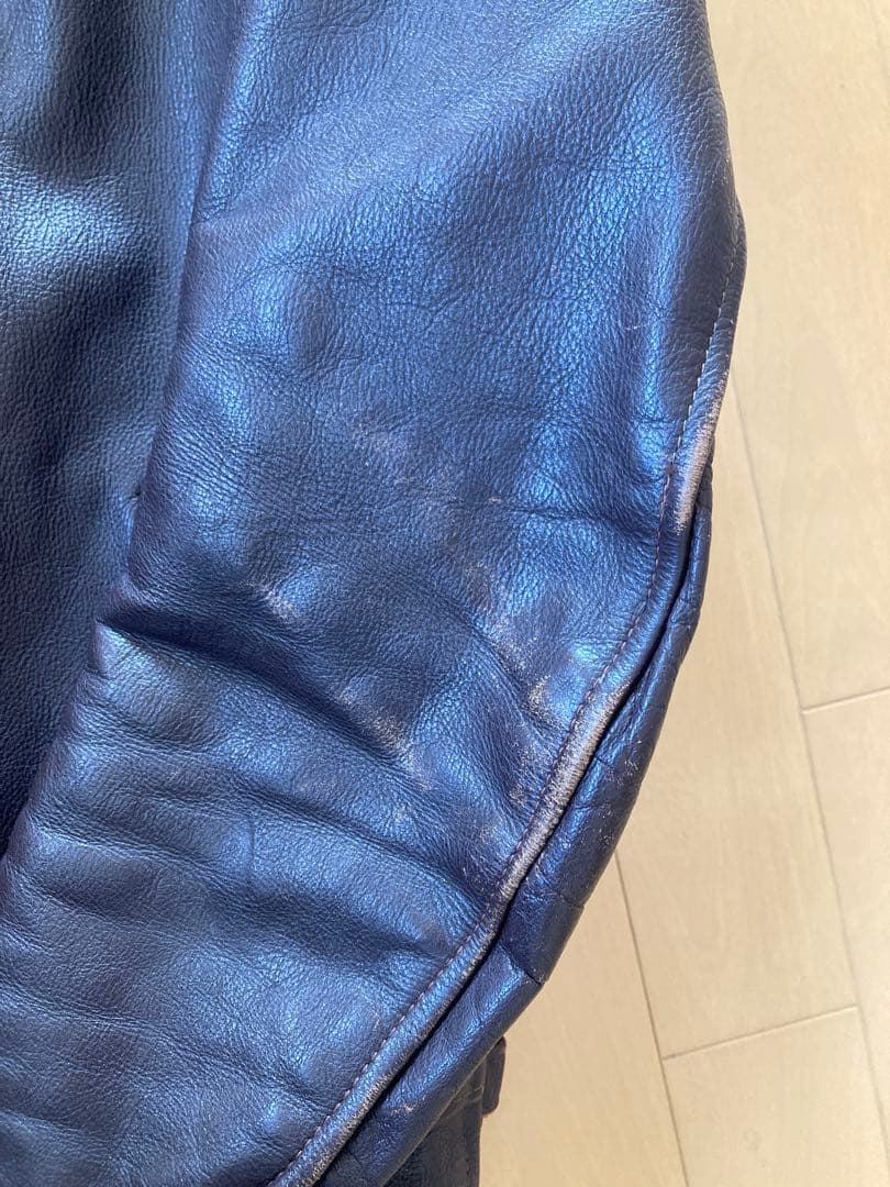 タウバーズ TAUBERS ビンテージ レザー ジャケット60s70sライダース