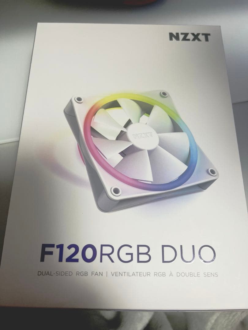たにし NZXT F120 RGB DUO WHITE ×7