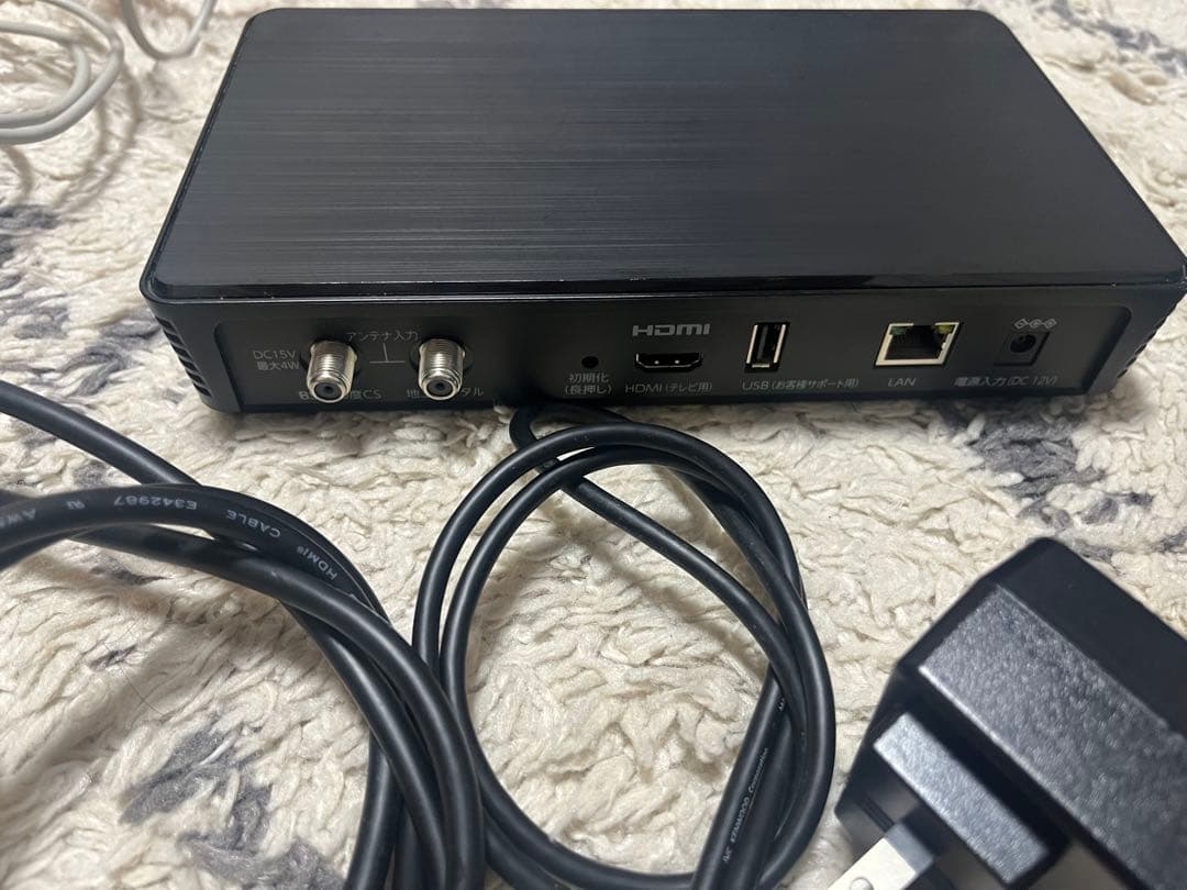 4Ｋ　テレビチューナー　FT-4KS10 分波器　HDMIケーブル 2本