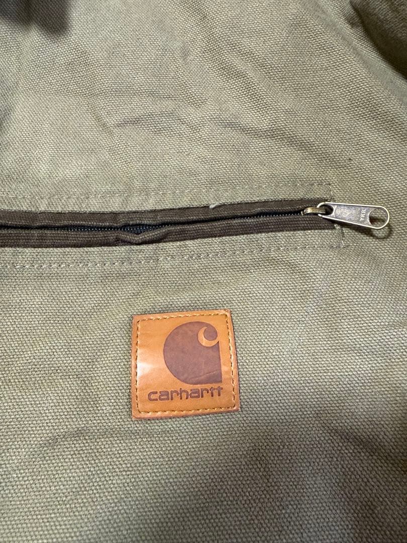 Carhartt デトロイトジャケット Mサイズ オリーブグリーン
