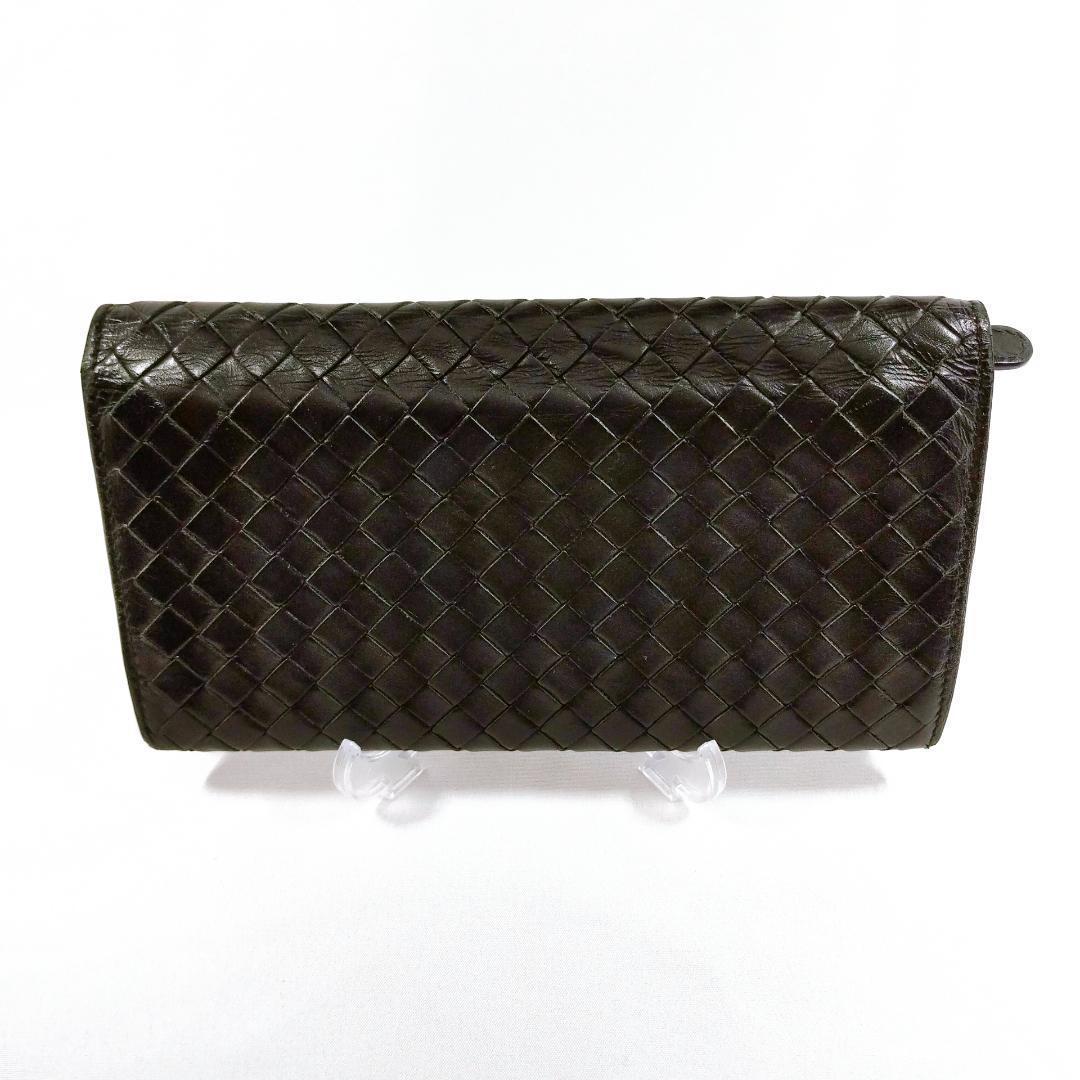 ボッテガヴェネタ イントレチャート 長財布 ブラック メンズ 正規品