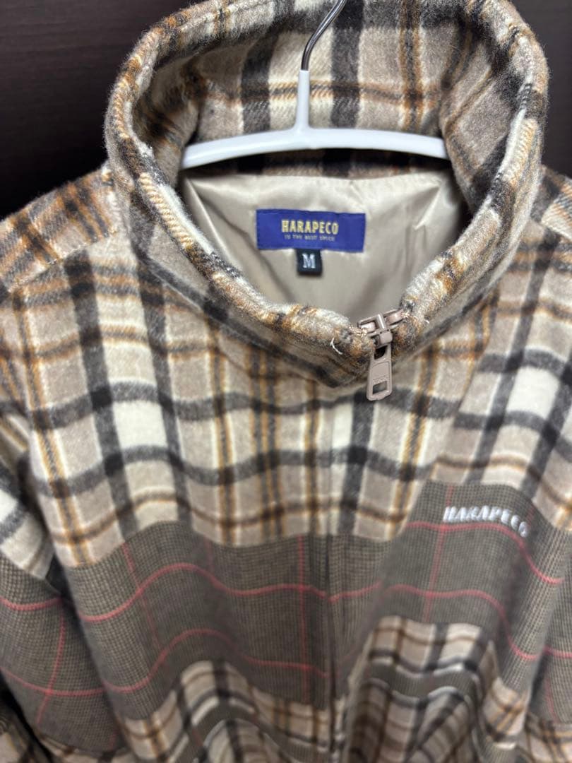 ジャケット・アウター harapeco 2pattern Checked Jacket M