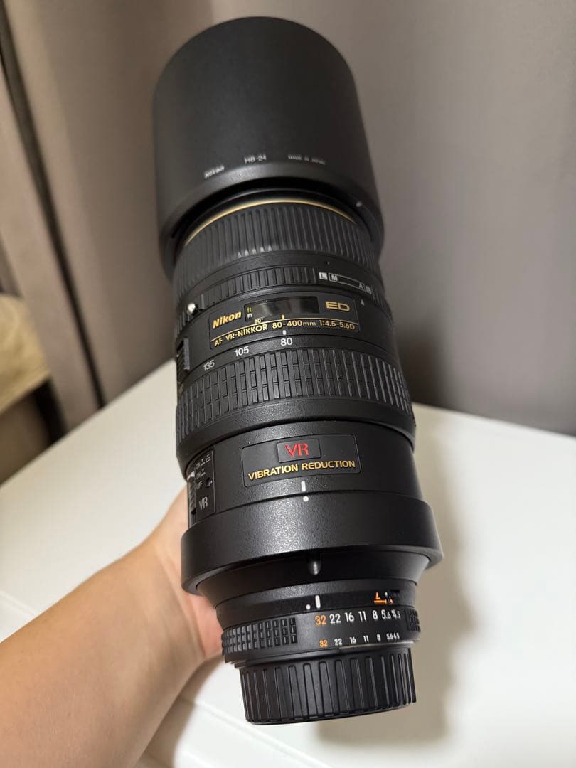 Nikon 80-400mm f/4.5-5.6D ED VR 望遠ズームレンズ