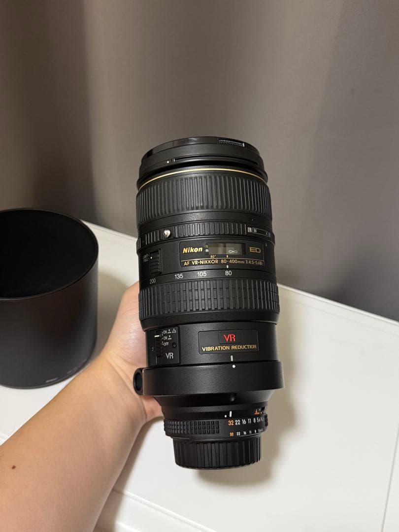 Nikon 80-400mm f/4.5-5.6D ED VR 望遠ズームレンズ