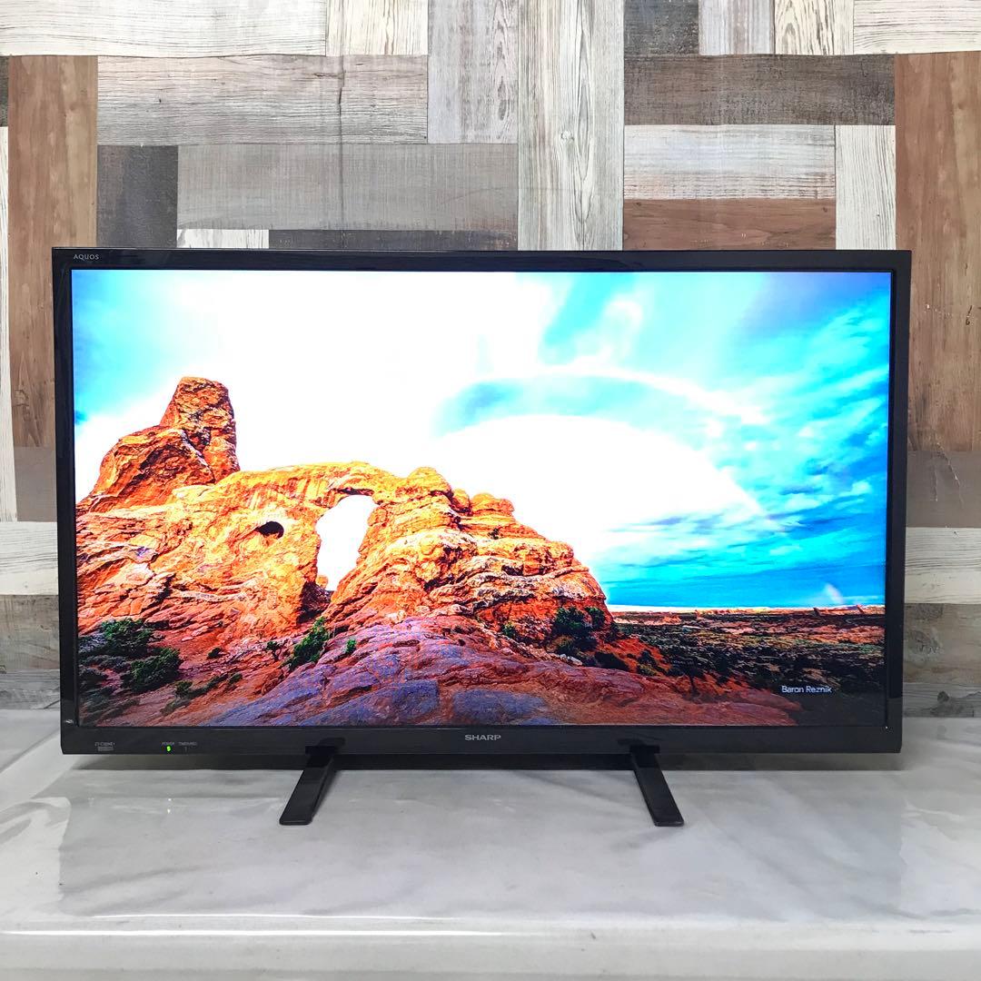 即日受渡❣️全国送料込3年前購入SHARP32型液晶 TV色鮮やかでクリアな映像