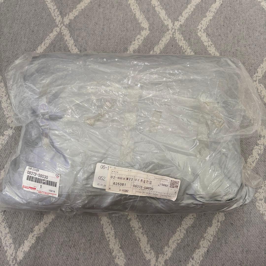 【新品】40系アルファード カーカバー（防炎タイプ） トヨタ純正