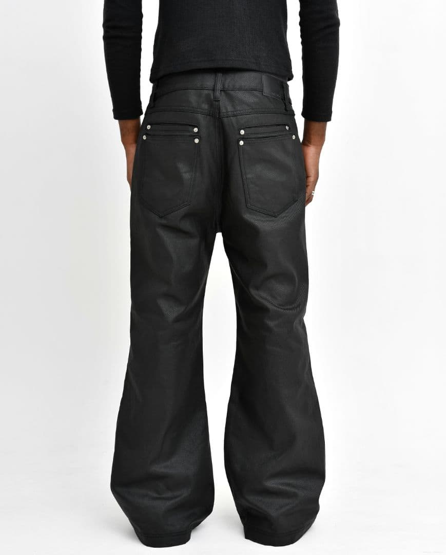 パンツ Asapmode Stacked Oil Coating Pants L