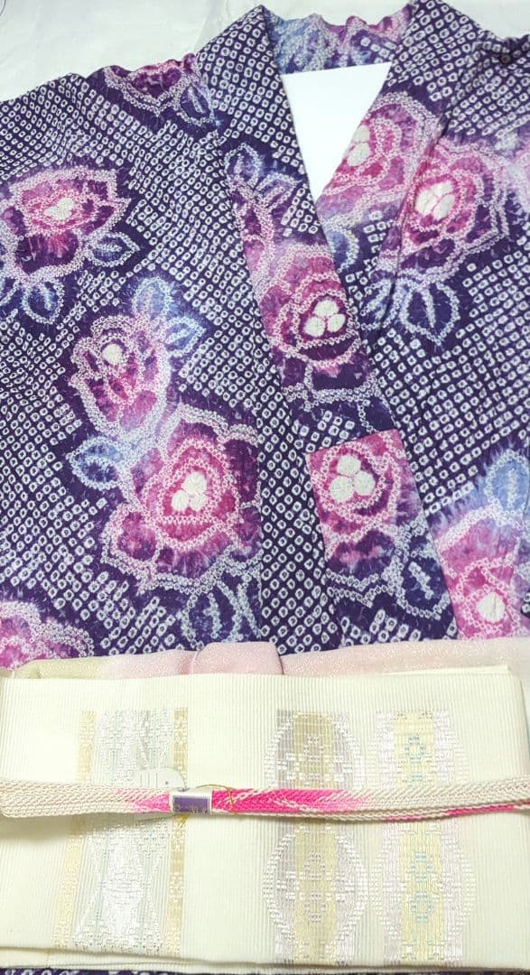 絞り浴衣(高級有松絞り)