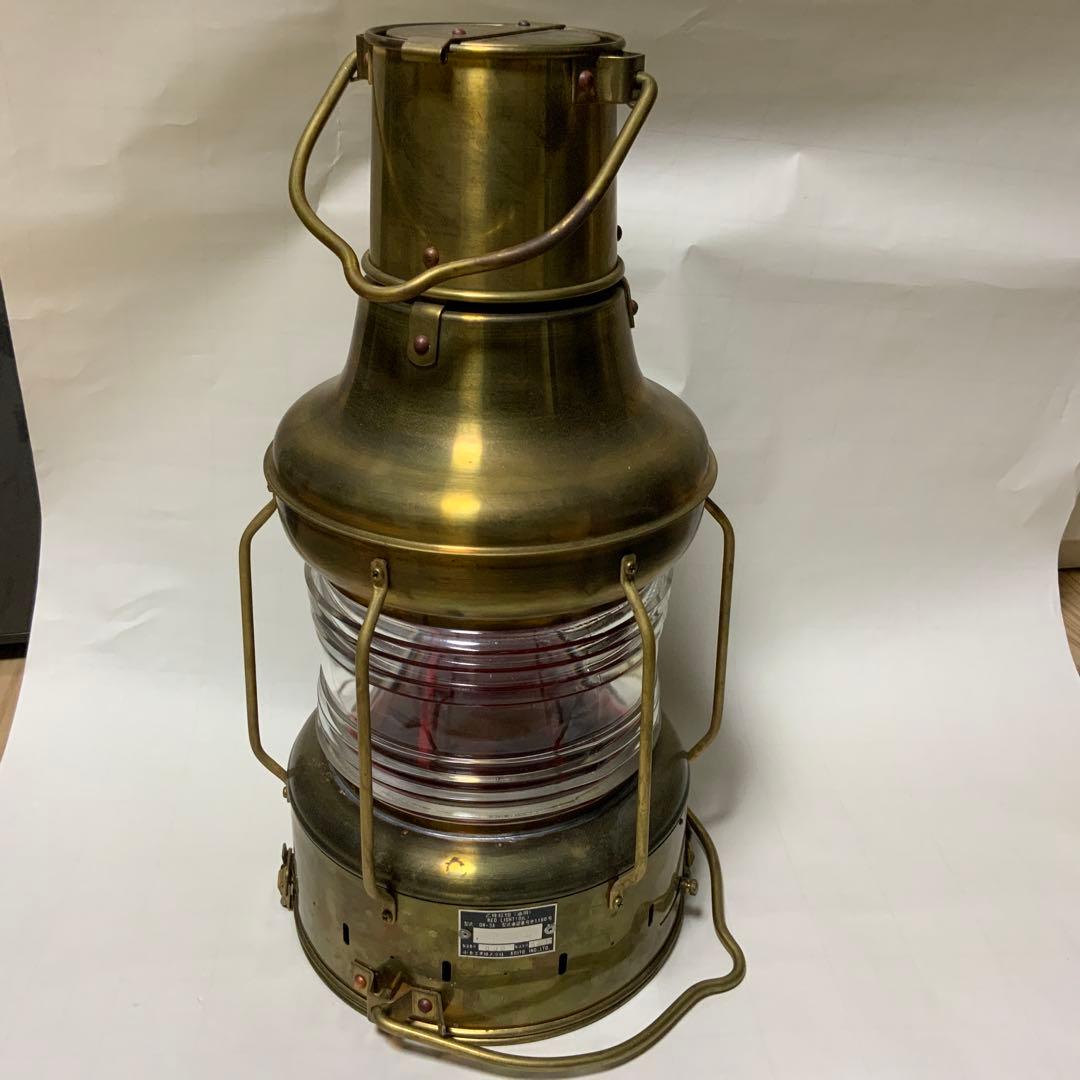 小糸工業 紅燈（油用） 船舶灯 ランタン マリンランプ 昭和54年製造