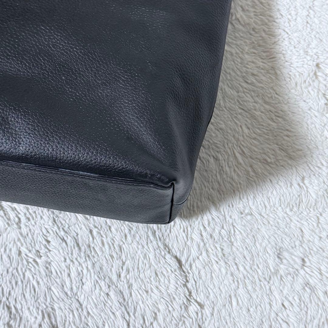 ⭐️未使用級⭐️　HushTug　ハッシュタグ　トートバッグ　レザーバッグ