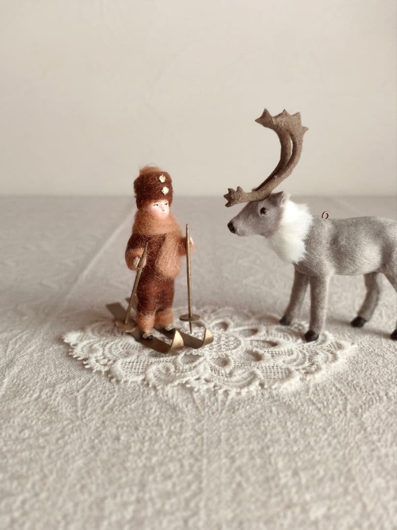 【プップさま】christmas doll ୨୧ 森でスキーをする 男の子