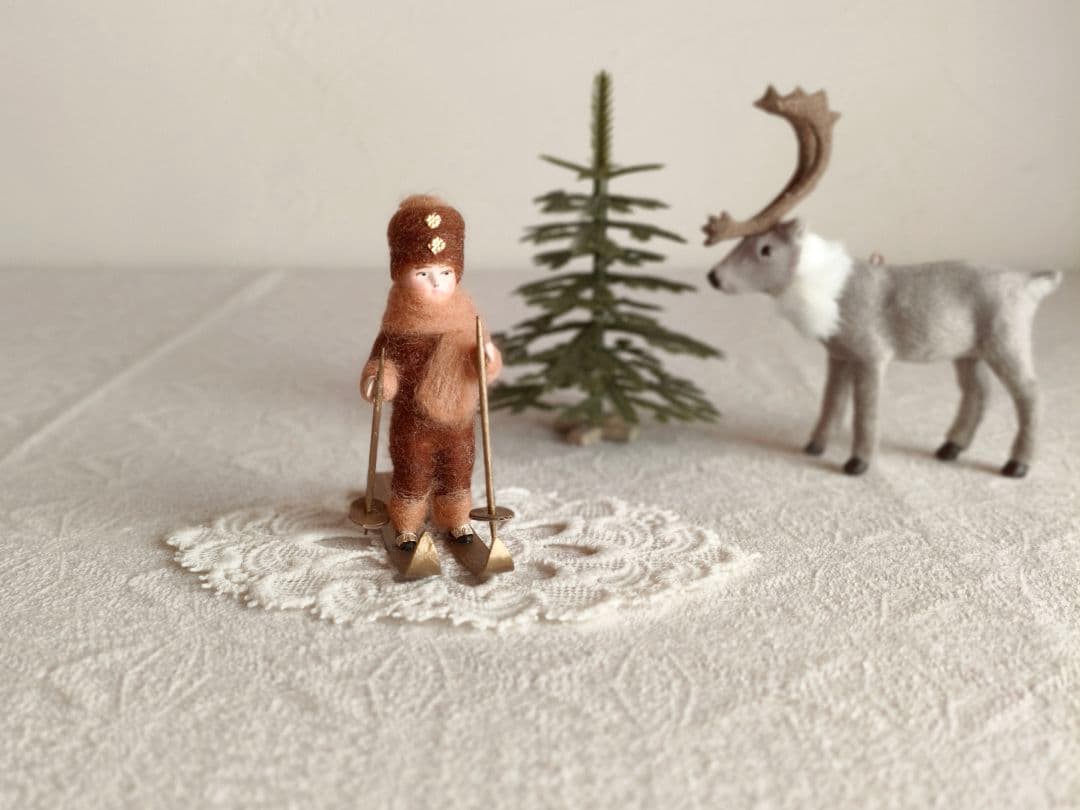 【プップさま】christmas doll ୨୧ 森でスキーをする 男の子
