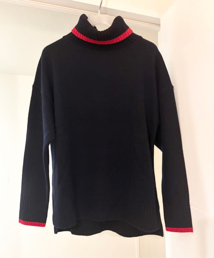 23区 ニット　ウール　カシミヤ　オフタートル　セーター　2026 新品