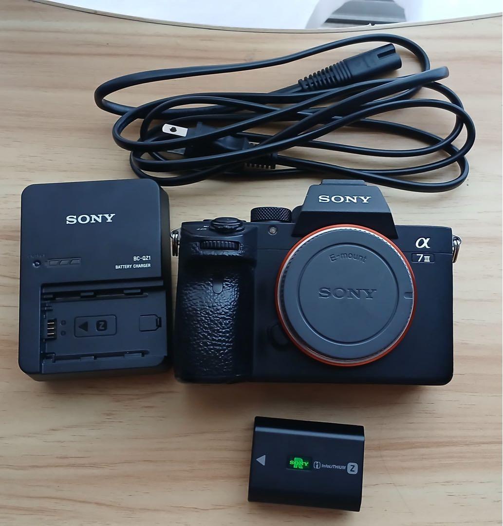 【ジャンク品】SONY α7 III ボディ ILCE-7M3 純正バッテリー