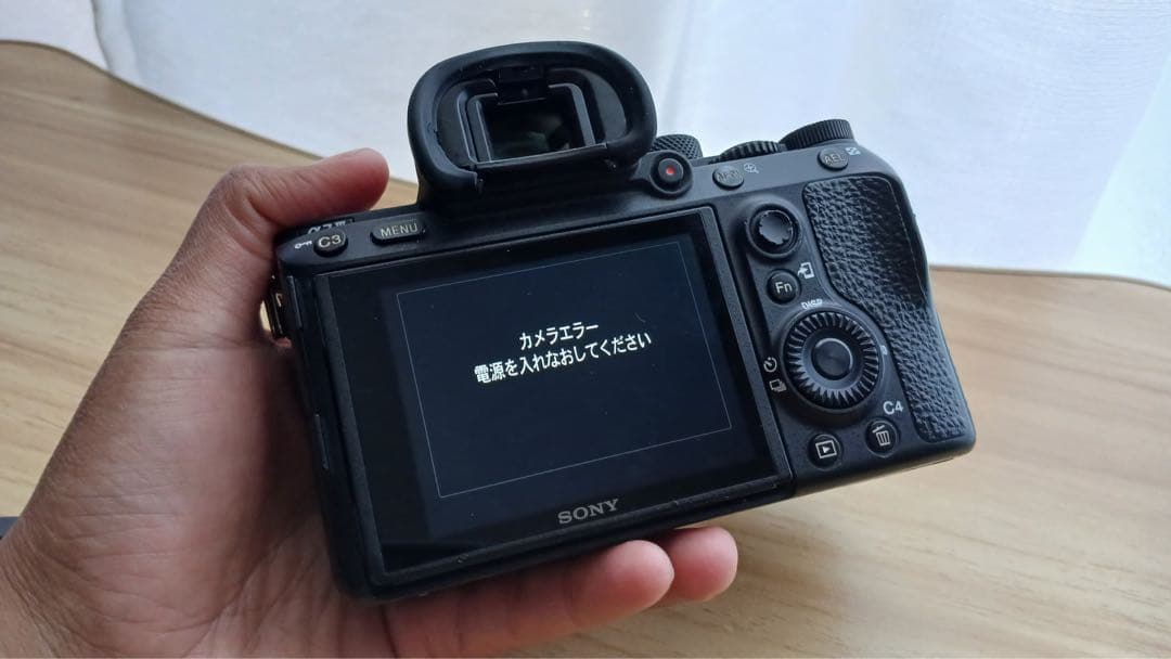 【ジャンク品】SONY α7 III ボディ ILCE-7M3 純正バッテリー