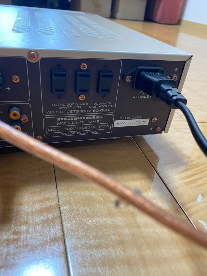 ［動作品］Marantz PM-19F プリメインアンプ