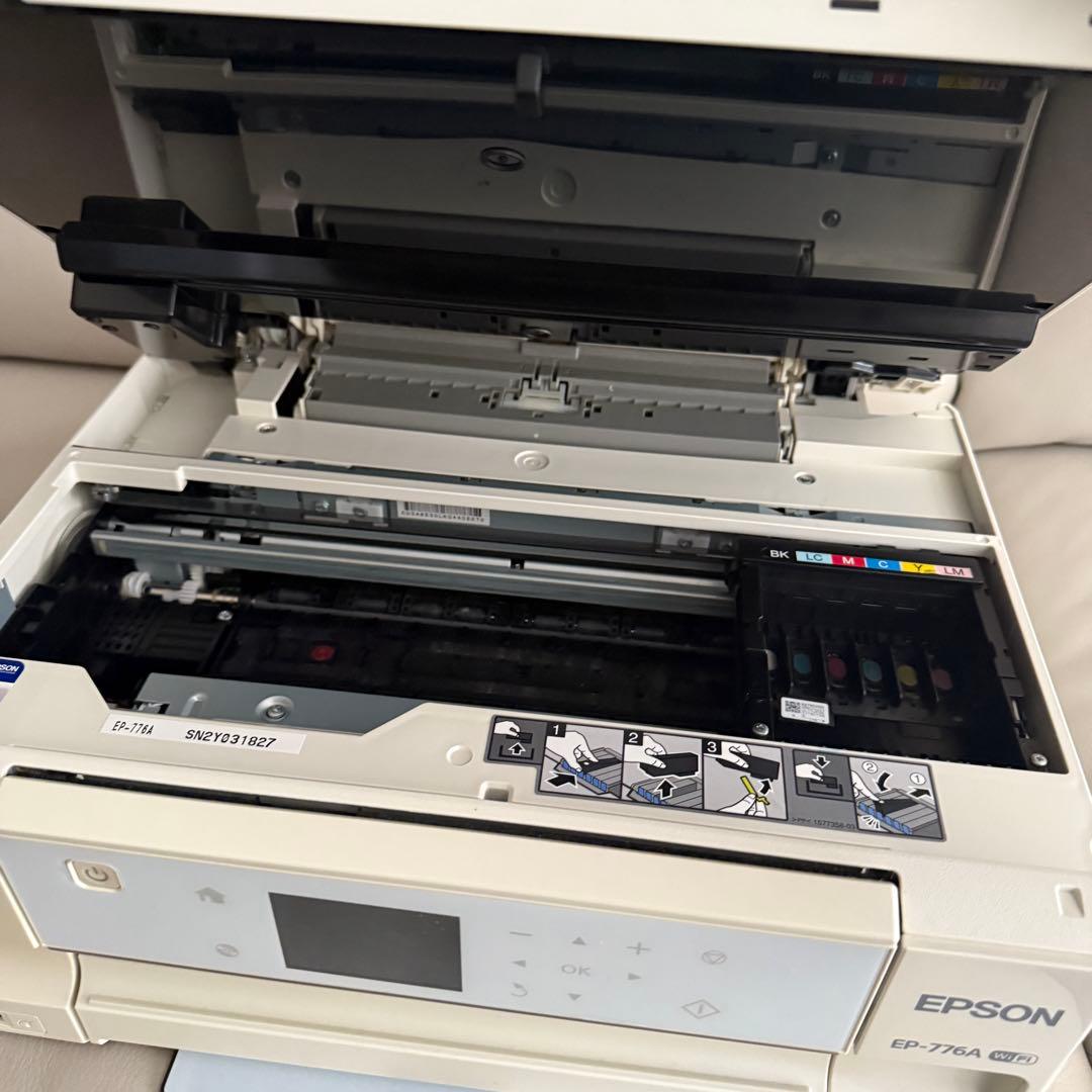 EPSON EP-776A インクジェットプリンター Wi-Fi 通電のみ確認済