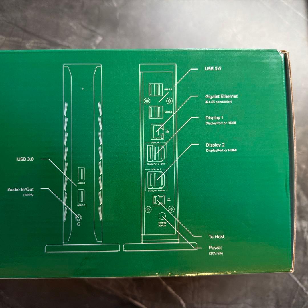 Plugable UD-6950Z デュアルディスプレイ ドッキングステーション