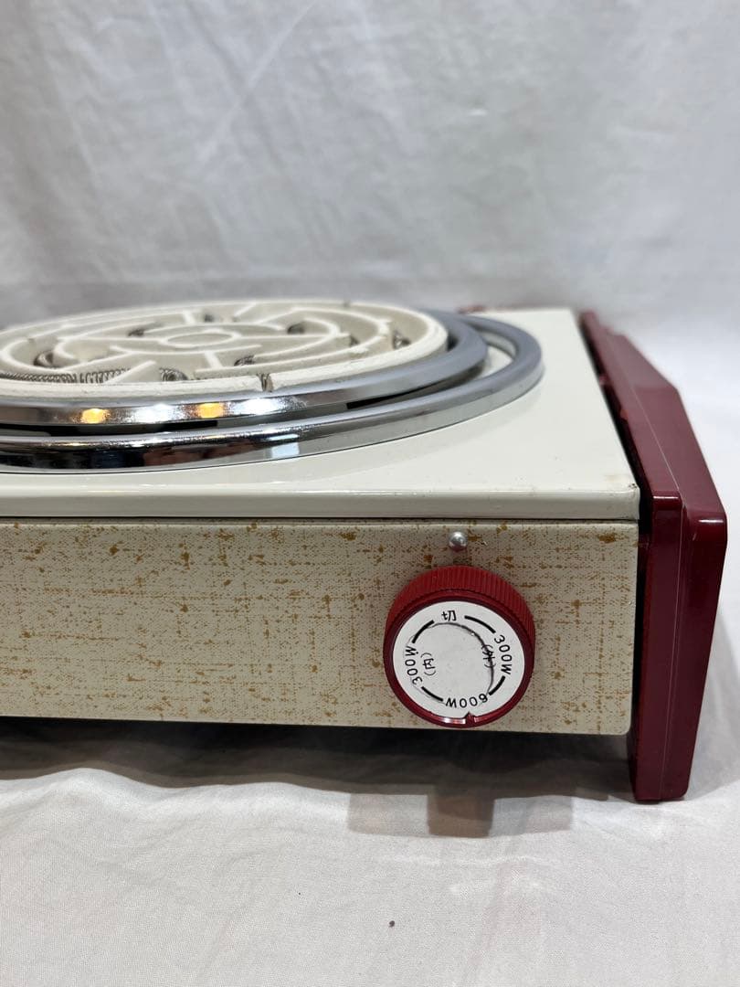 美品！シャープ　電気コンロ　KH-619 600w 昭和レトロ