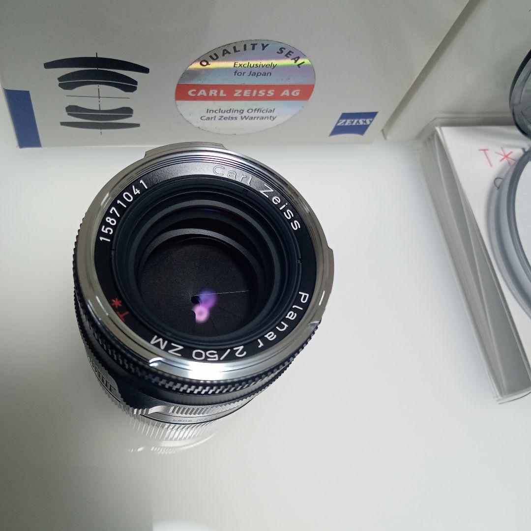 た*ん様 Carl Zeiss Planar 50mm f2.0 zmレンズ+ア