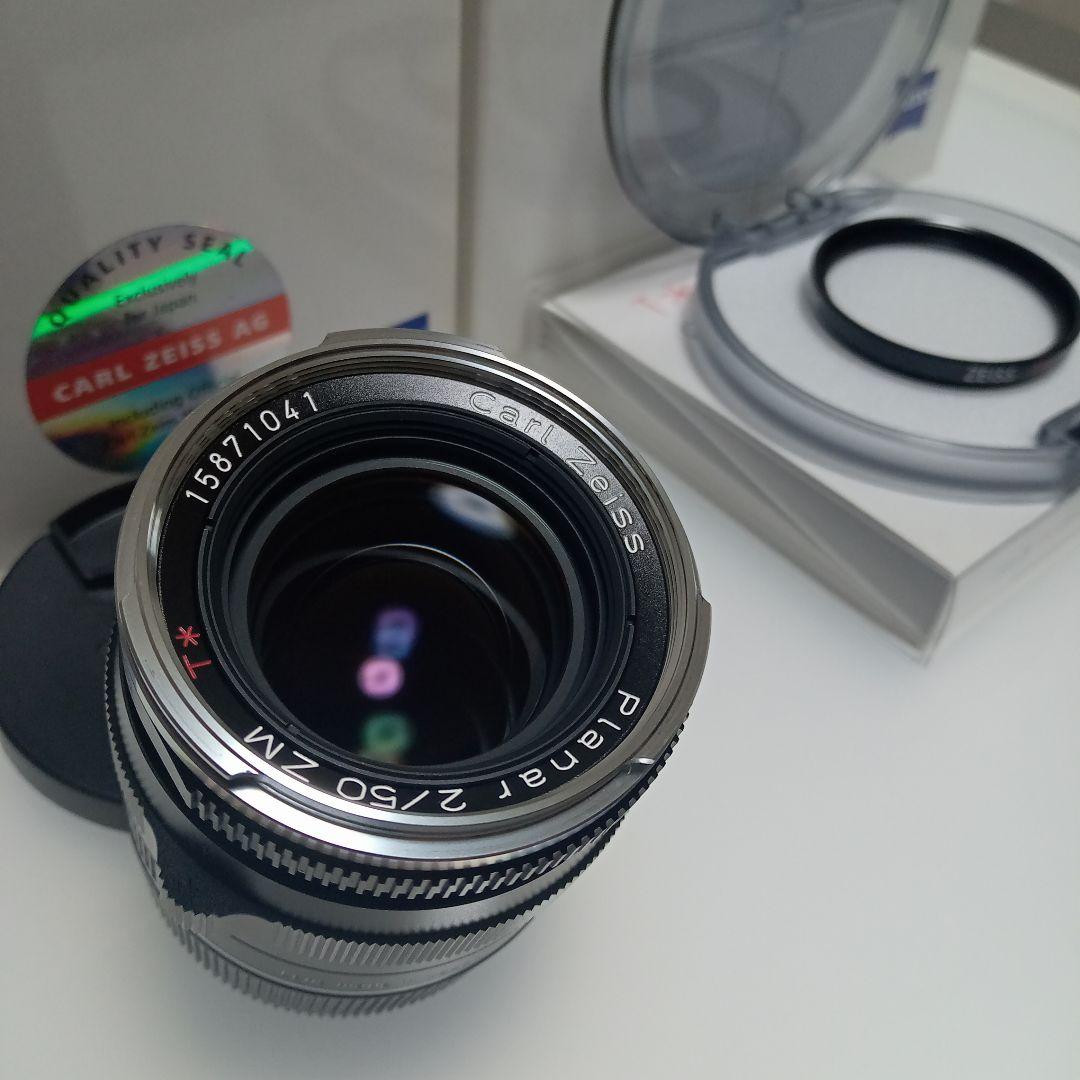 た*ん様 Carl Zeiss Planar 50mm f2.0 zmレンズ+ア