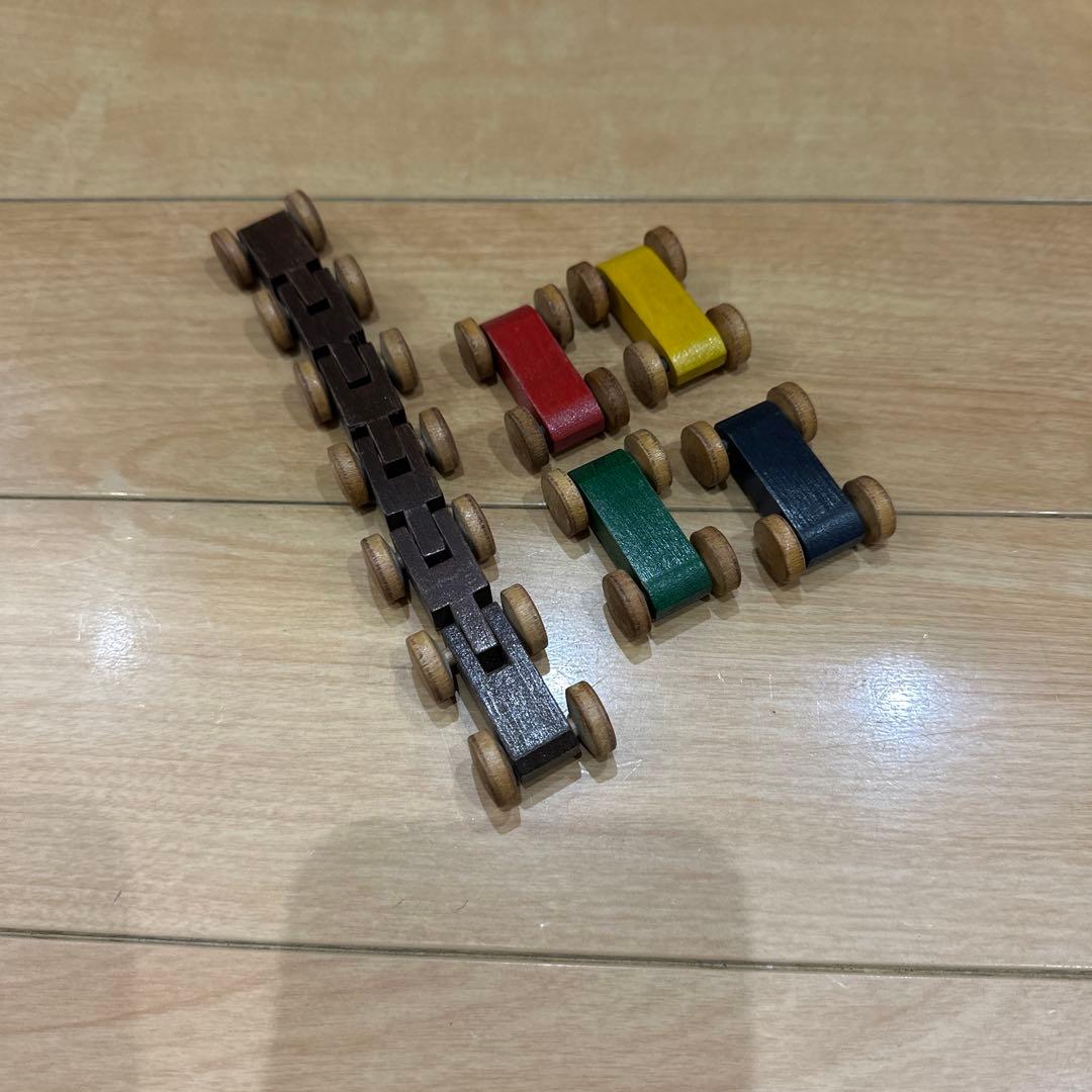 Laufbahn ベック社 トレインカースロープ 木のおもちゃ