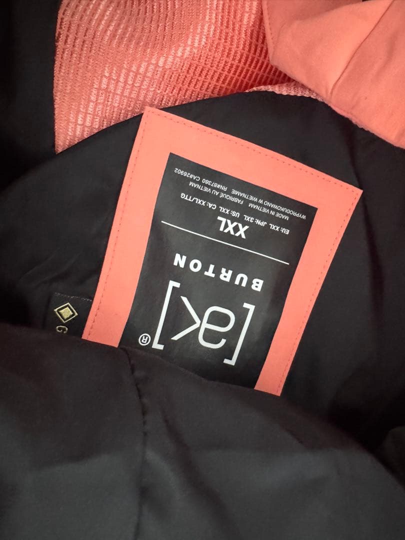 Burton [ak] GORE-TEX スノーボードジャケット 2X