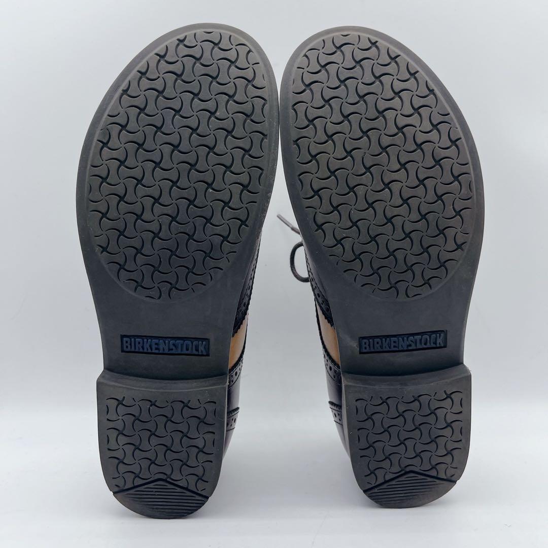 美品✨ビルケンシュトック ララミー ウィングチップ ブラウンツートン 37