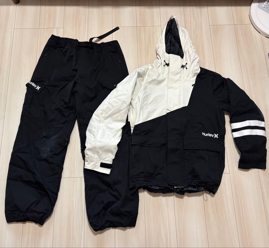 Hurley X スノーボードウェアセット 黒