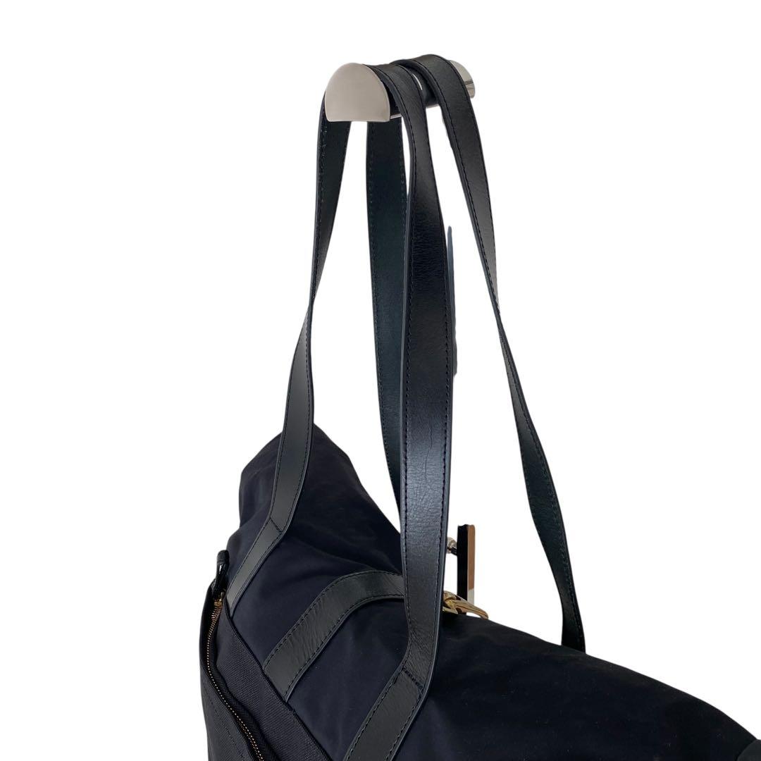 美品　ポールスミス　大容量　A4可　トートバッグ　ブラック　肩がけ