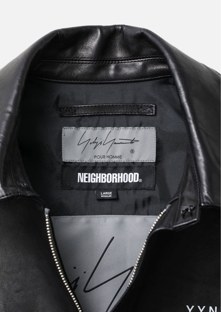 ジャケット・アウター NH X YOHJI YAMAMOTO . LEATHER JACKET XL