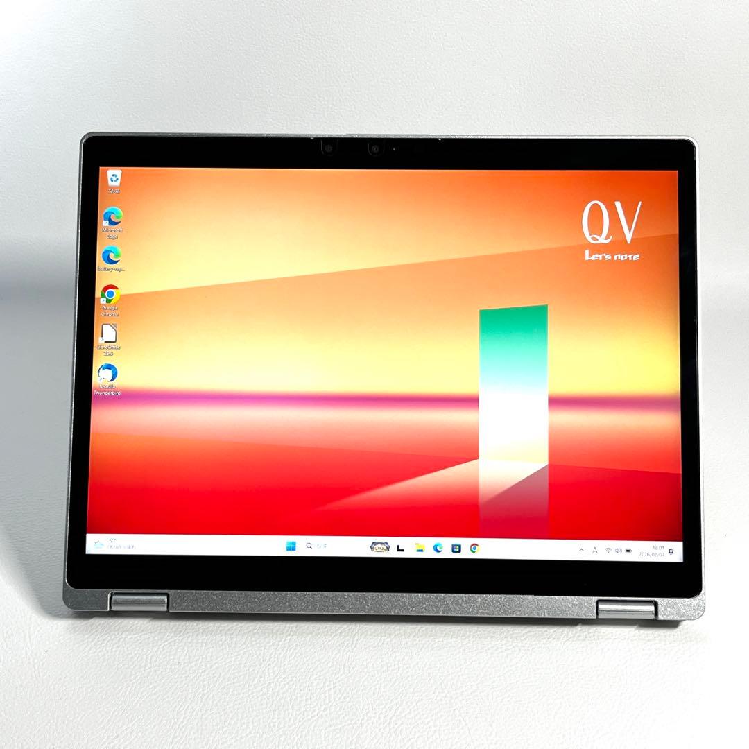 Windowsノート本体 Let's note QV1 i7 RAM 16G SSD512GB 2in1
