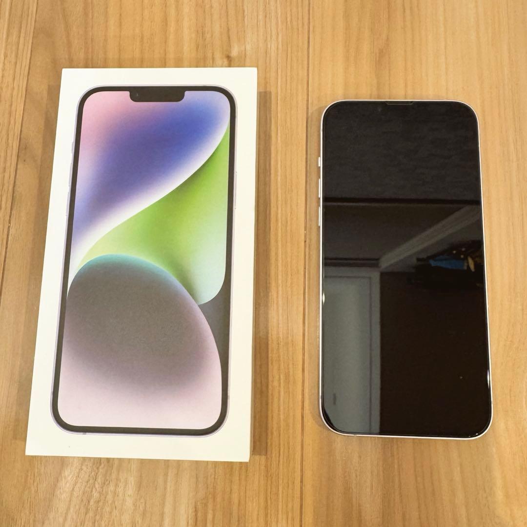 【期間限定】Apple iPhone 14 Plus パープル 128gb