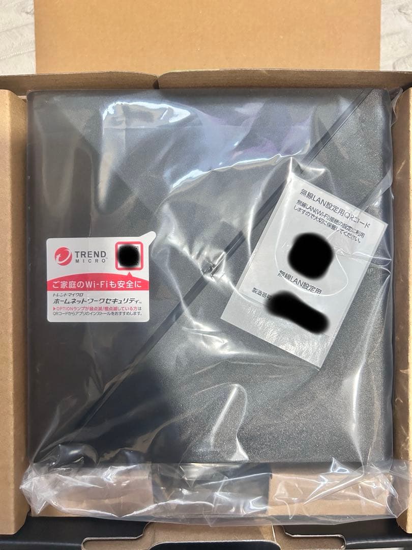 NEC 無線ルータ PA-WX5400HP ブラック