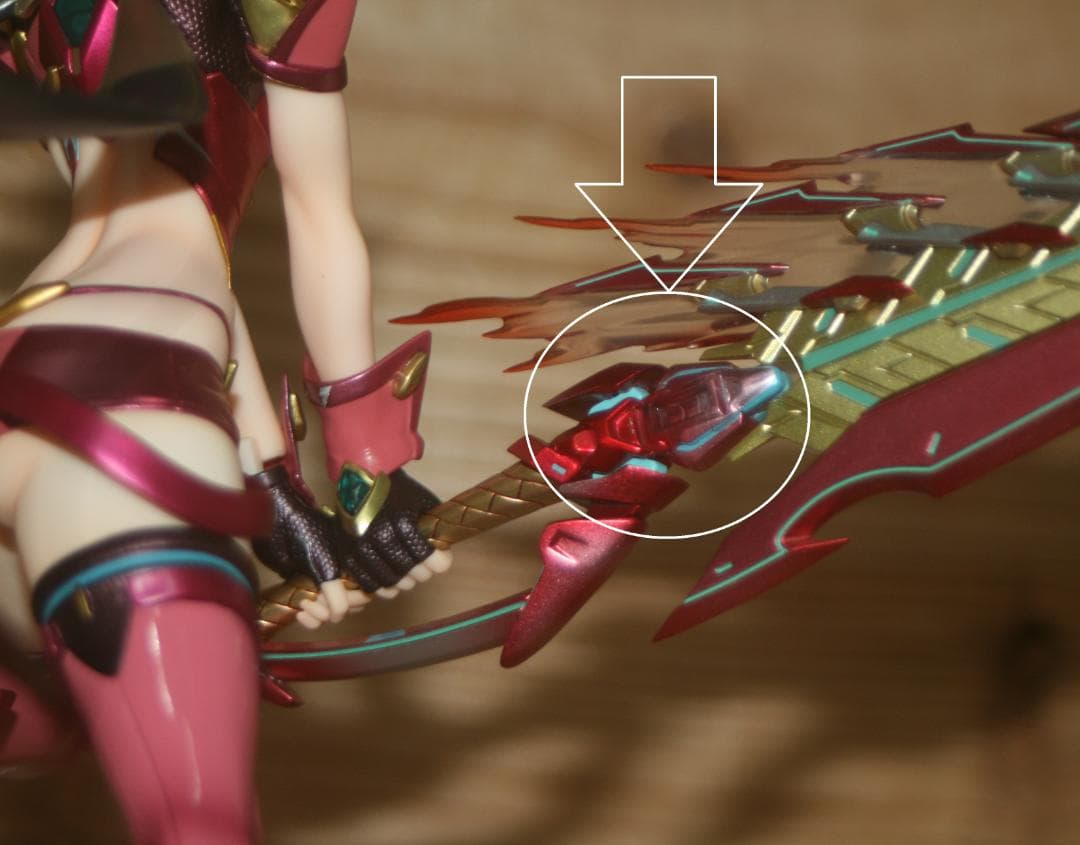 箱なし美品☆ ホムラ ゼノブレイド2 (1/7 グットスマイルカンパニー)