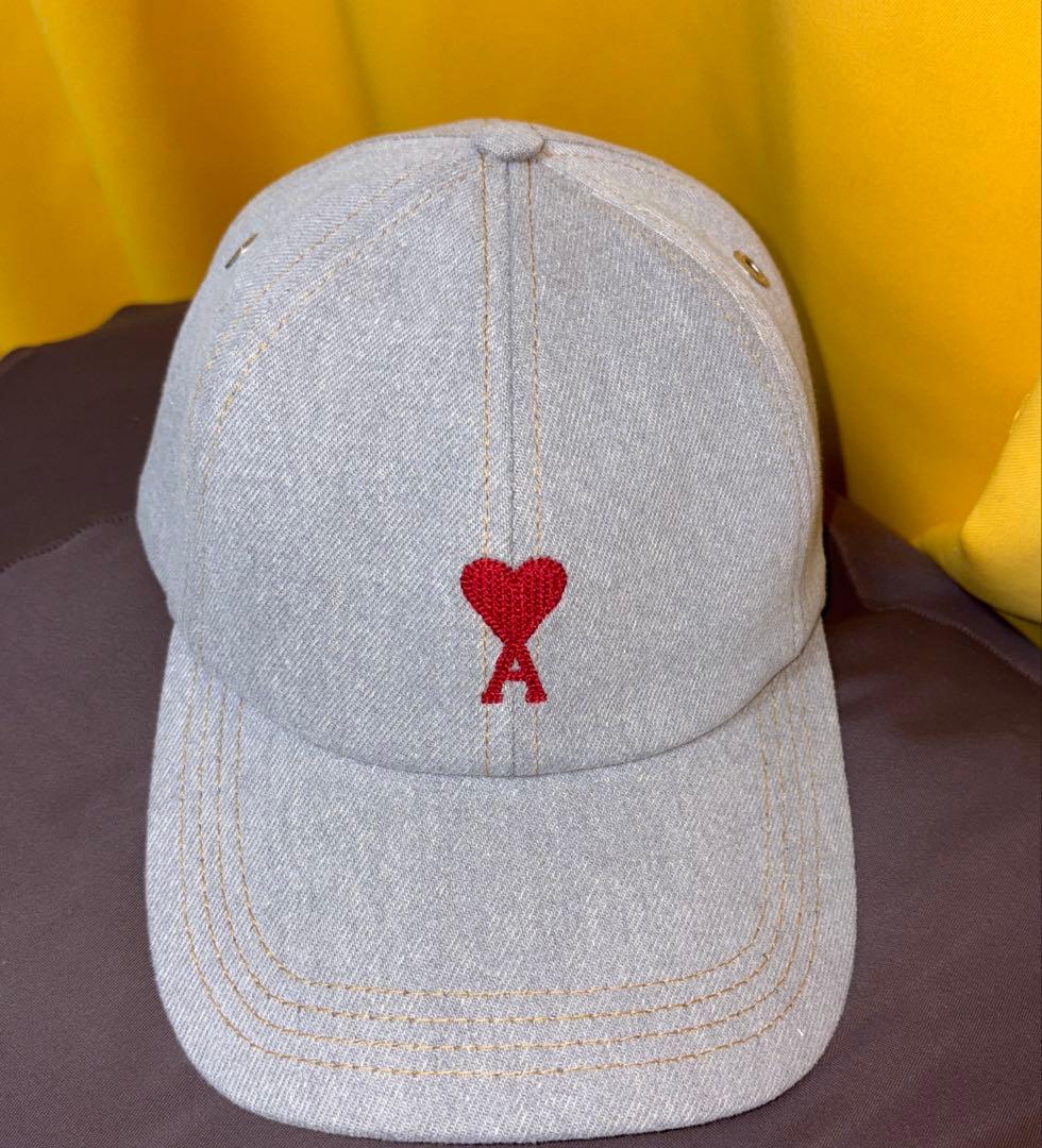 アミパリス　グレー ベースボールキャップ