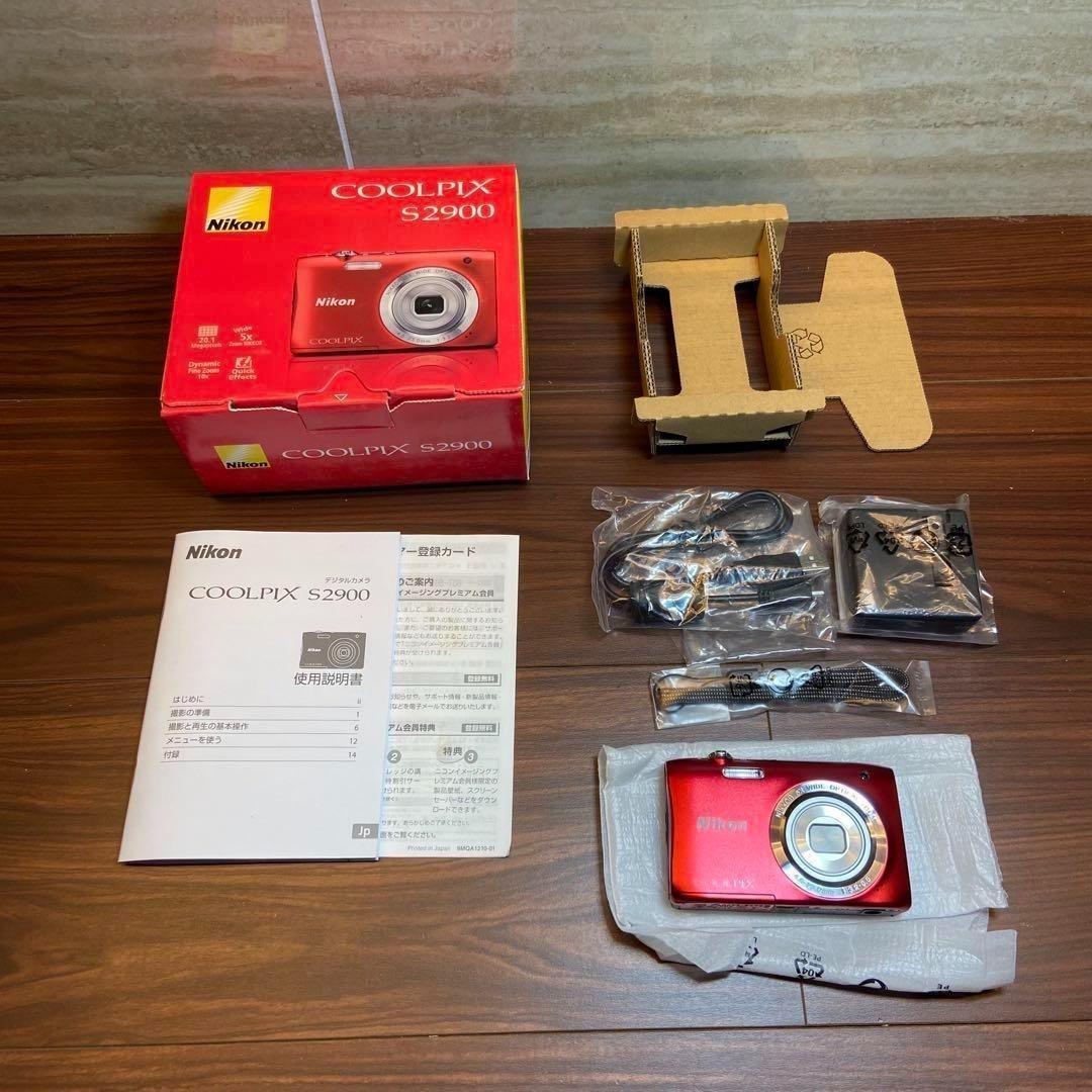 Nikon COOLPIX S2900 デジカメ ほぼ新品 4049