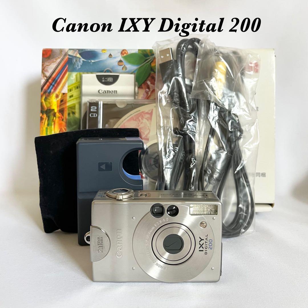 【完動品】 Canon IXY Digital 200 デジカメ 動作確認済み
