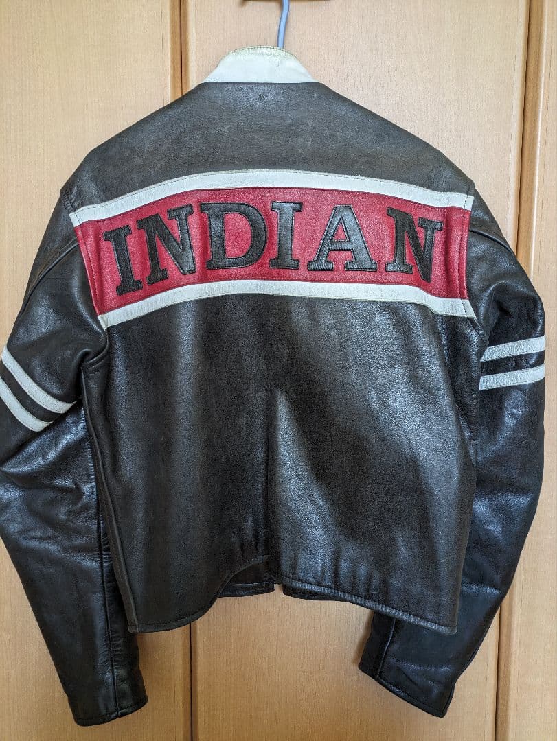 indian motor cycle シングルライダースジャケット
